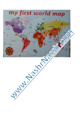 World map poster